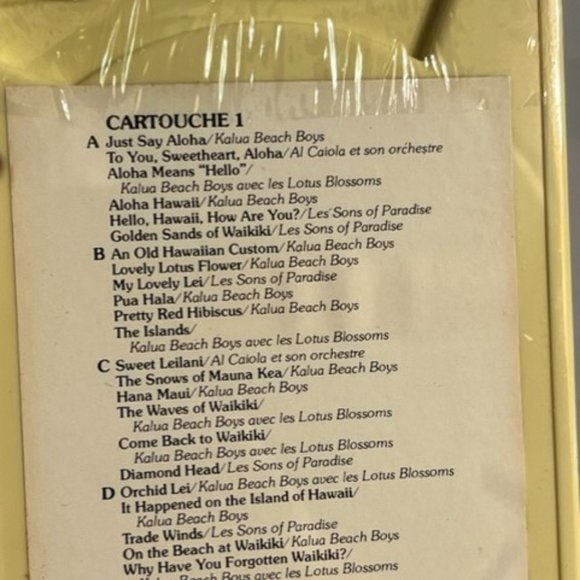 Rare Hawaii Reader's Digest  1978 Bienvenue Hawaii  8 track cassettes 3 pack kit - Picture 10 of 10